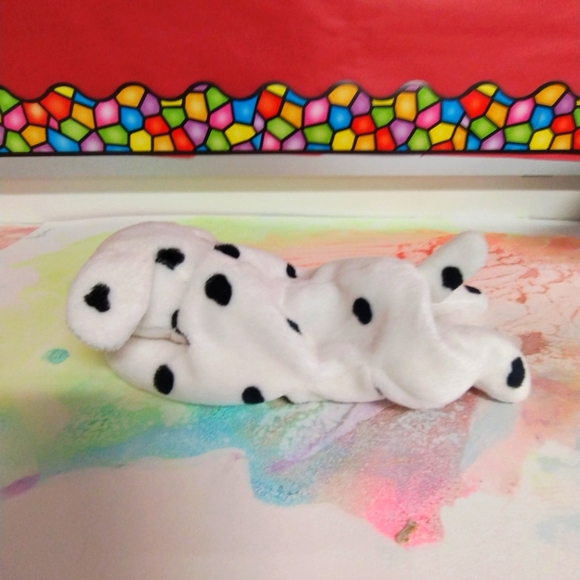 ✓TY Beanie Baby - Sparky the Dalmatian Dog - Picture 5 of 9